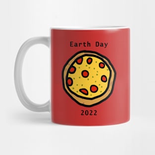 Earth Day 2022 Pizza Mug